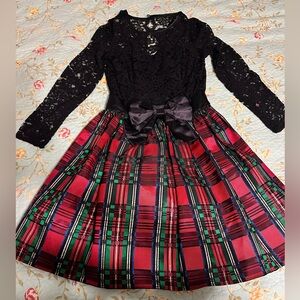 Vintage Jessica McClintock Holiday Christmas dress